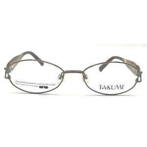 TAKUMI T9725 BRONZE EYEGLASSES SUNGLASSES FRAMES 51-17-135